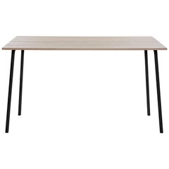 Grande table haute Emeco Run en frêne et poudrier noir par Sam Hecht + Kim Colin