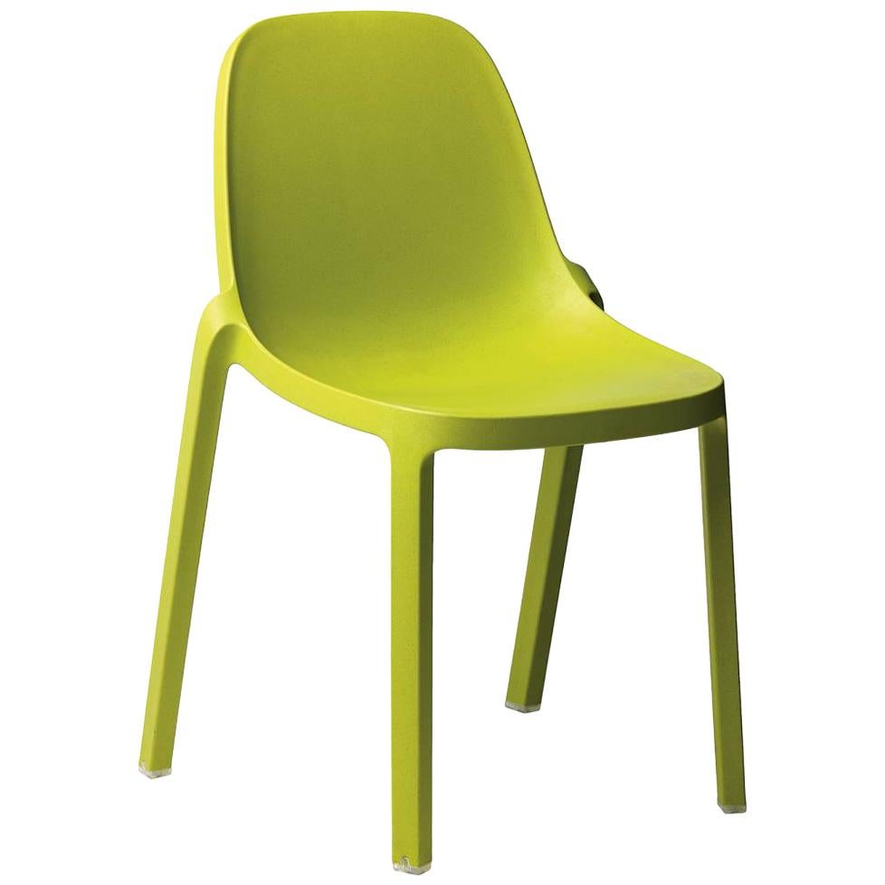Emeco Broom Stacking Chair in Green by Philippe Starck