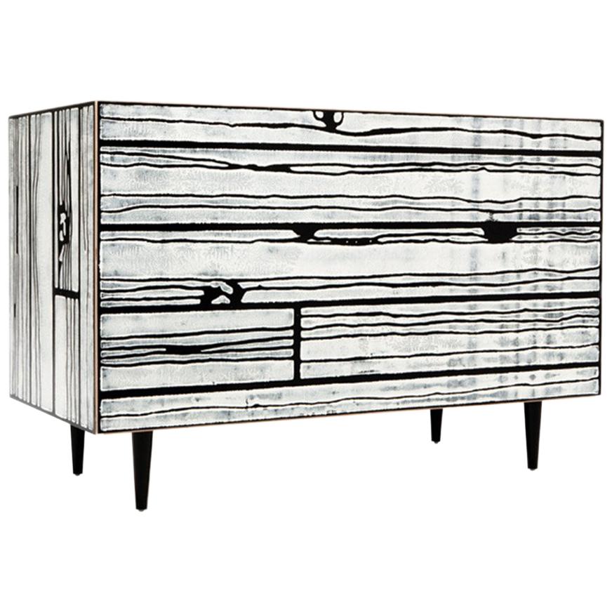 Established & Sons Wrongwoods Credenza or Storage Cabinet Chest of Drawers For Sale