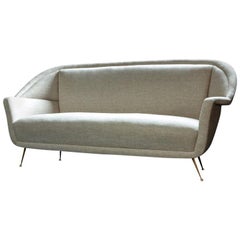 Mid Century Modern Elegant Italian Sofa