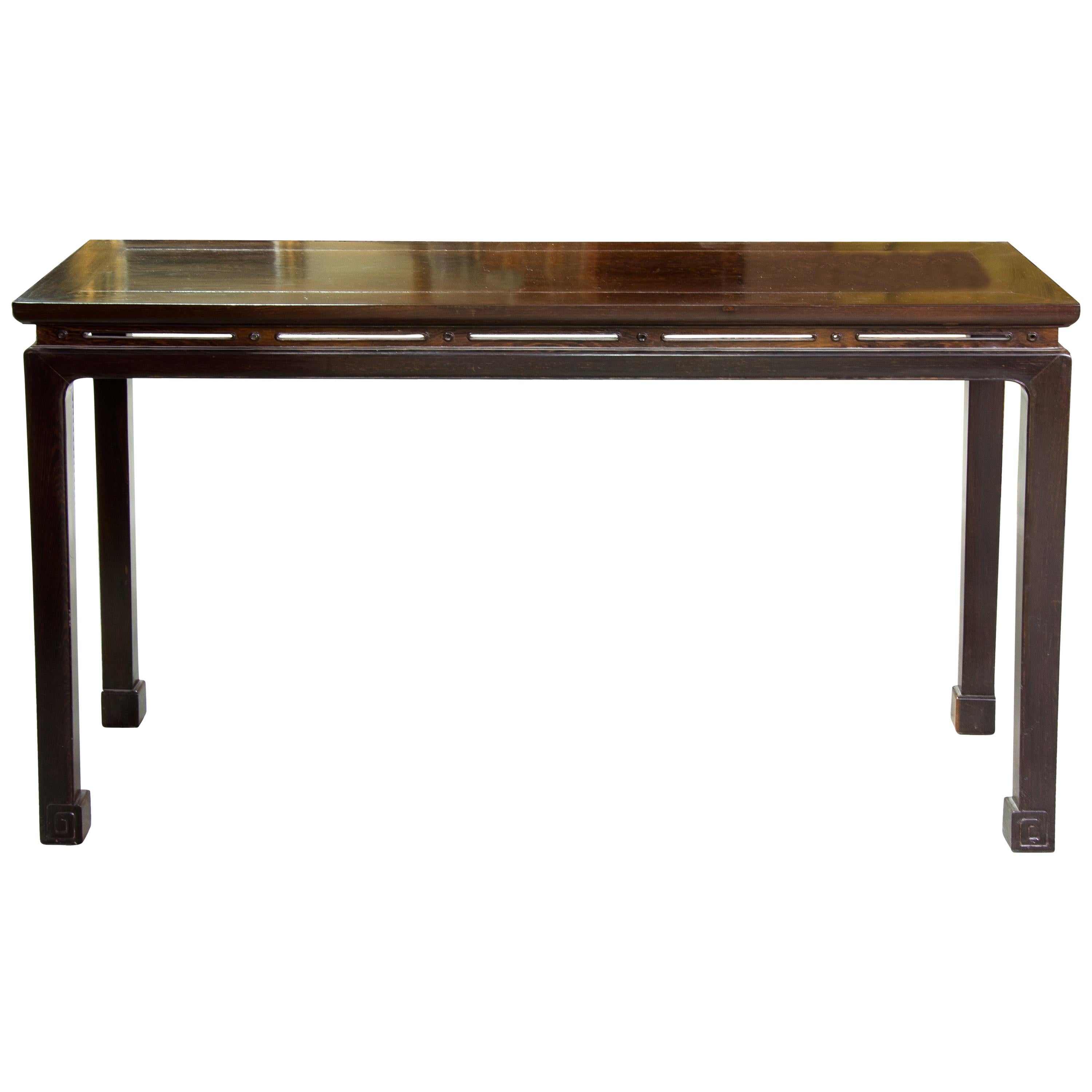 Oriental Table, Lignum Vitae, 20th Century