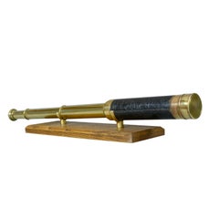 Used Telescope, Three Draw Refractor, J Casartelli and Son, circa 1900