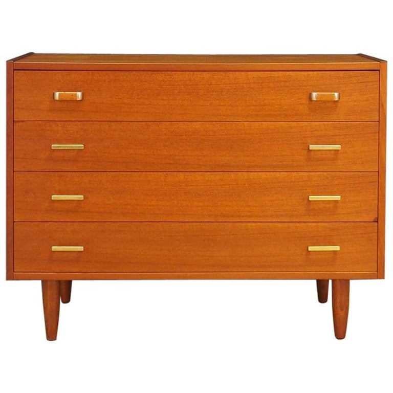 Retro Teak Chest Of Drawers Danish Design Vintage For Sale At 1stdibs