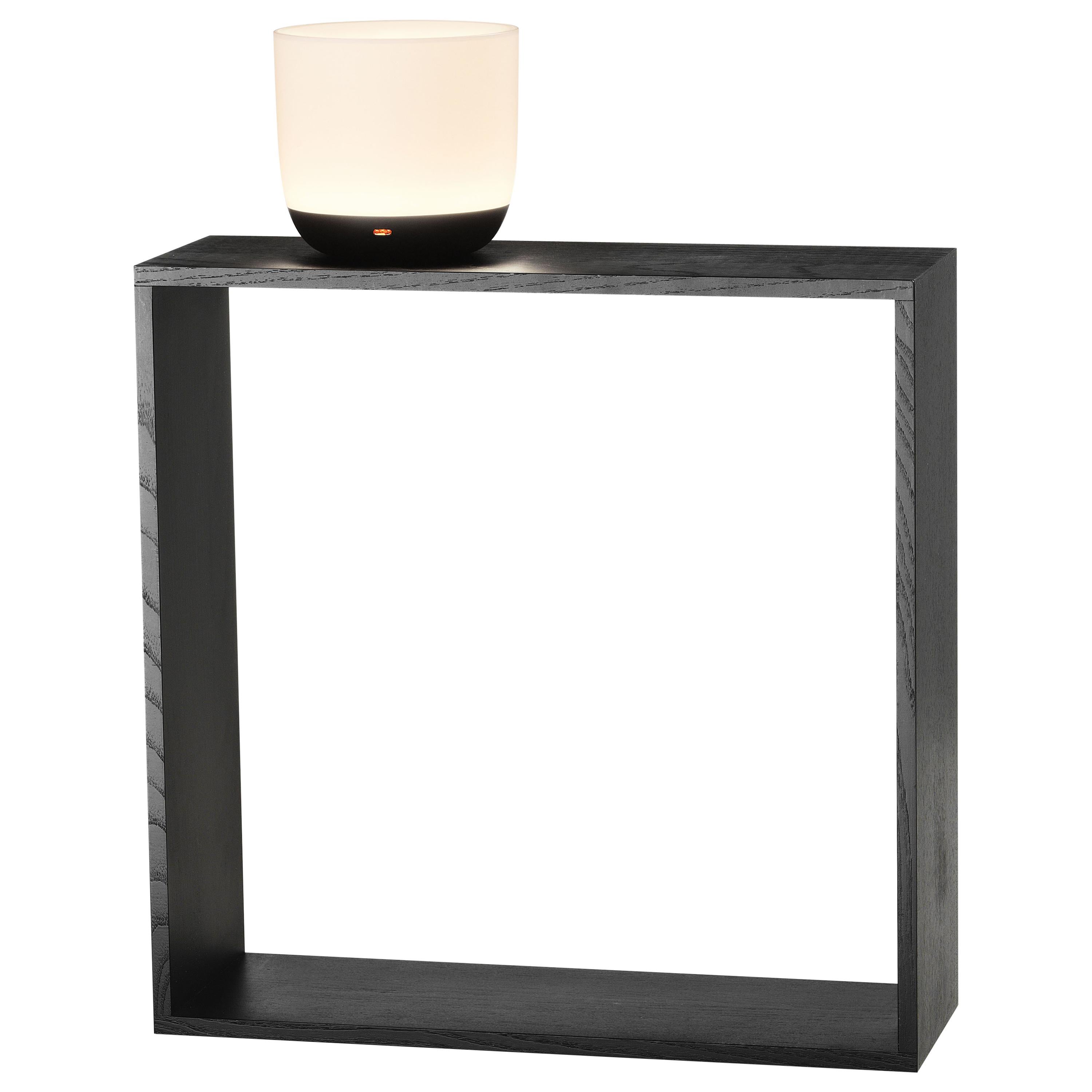 Flos Gaku Wireless Table Lamp in Black by Nendo