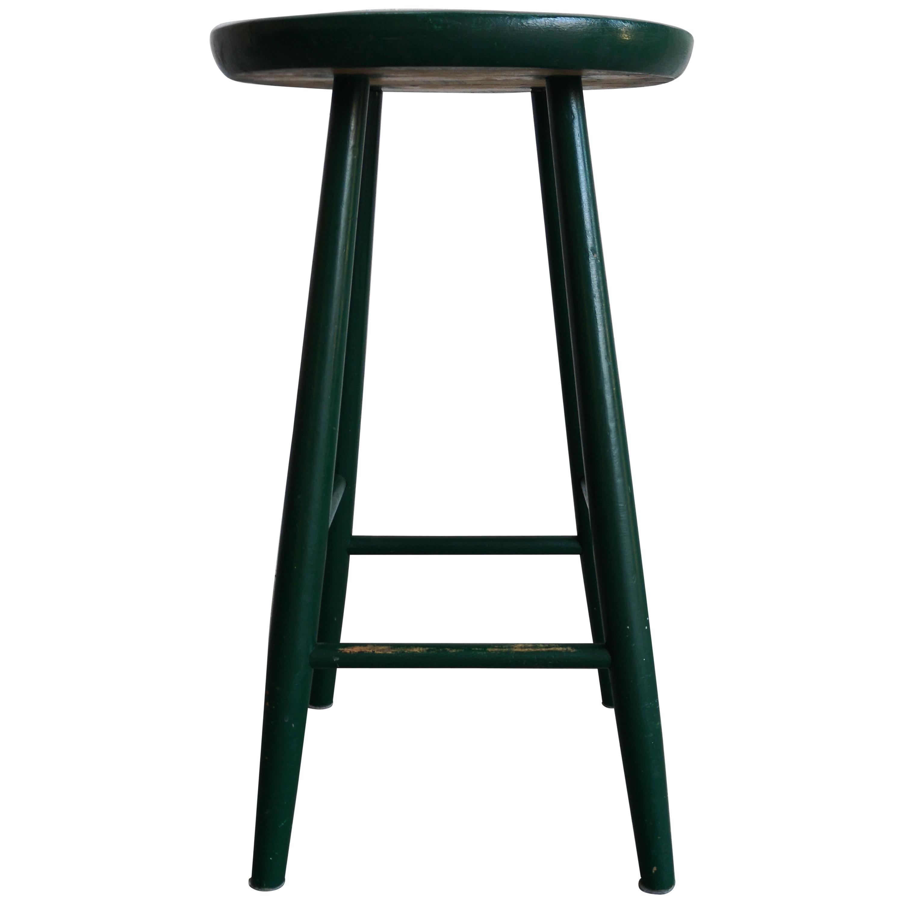 Midcentury Stool Made by Hagafors Stolfabriken, Sweden For Sale