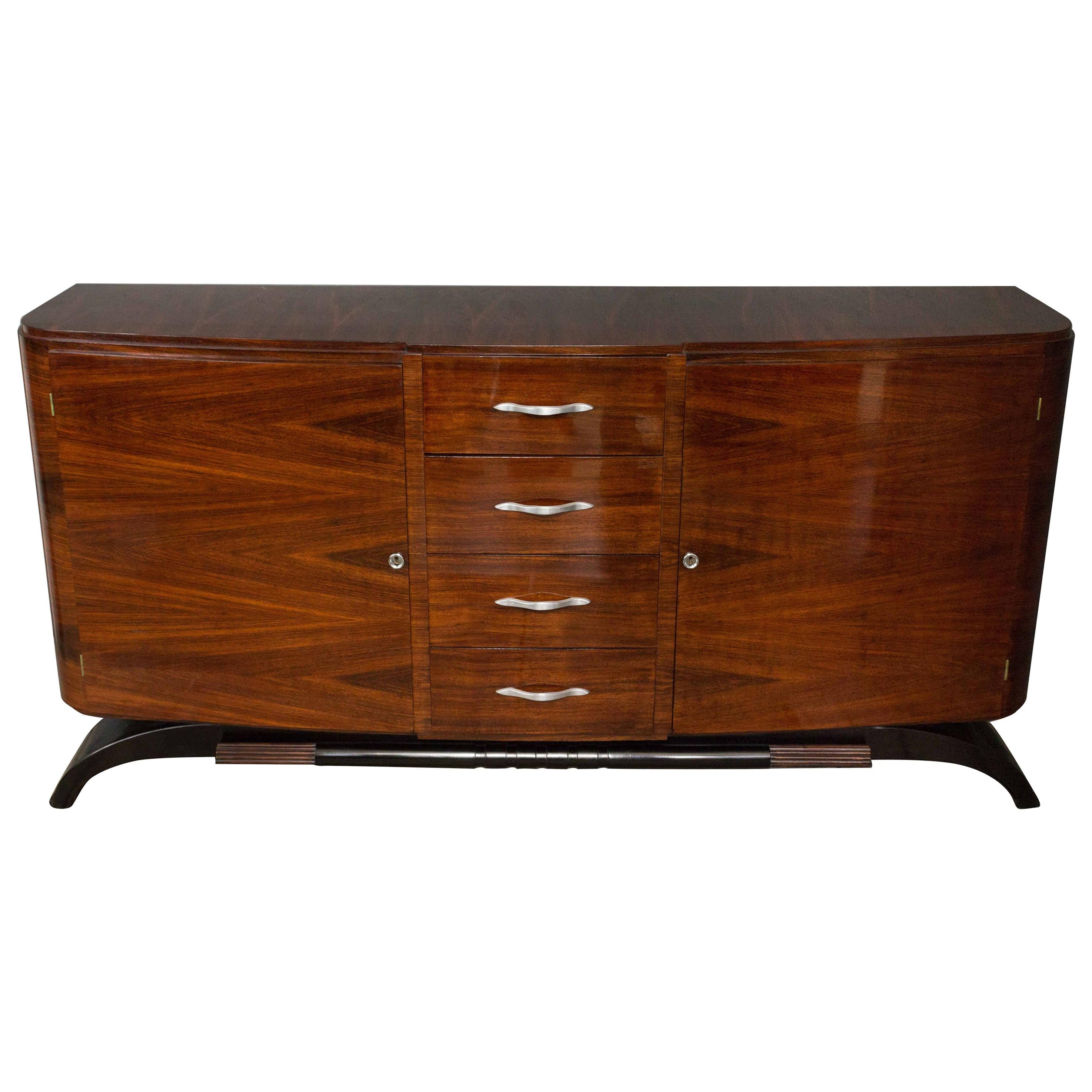 1940s French Rosewood Sideboard