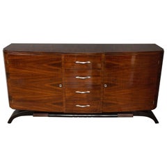1940s French Rosewood Sideboard