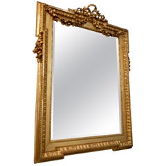 Louis XVI Gold Leaf Mirror
