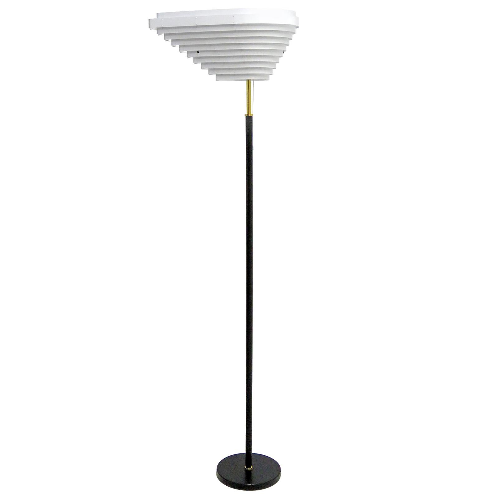 Alvar Aalto Model A805 'Angel Wing' Floor Lamp