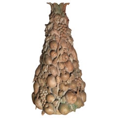 Terracotta Luscious Fruit Sculpture