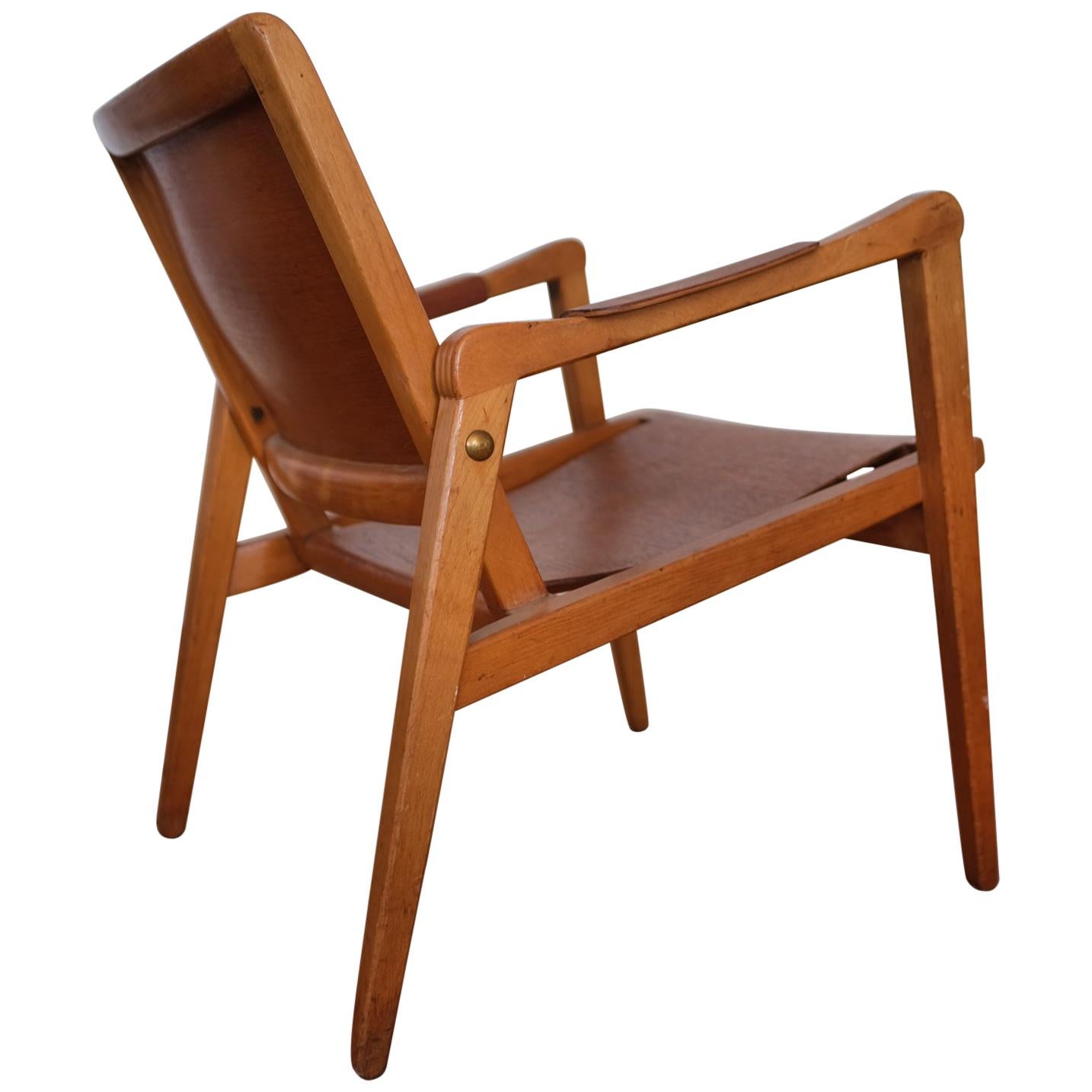Axel Larsson Lounge Chair, Sweden, 1948 For Sale
