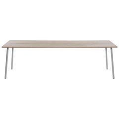 Emeco Run Extra Large Table in Aluminum and Ash by Sam Hecht + Kim Colin