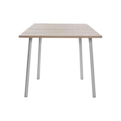 Emeco Run Small Table in Aluminum and Ash by Sam Hecht & Kim Colin