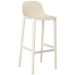 Emeco Broom Barstool in White by Philippe Starck 