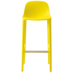 Emeco Broom Barstool in Yellow by Philippe Starck 