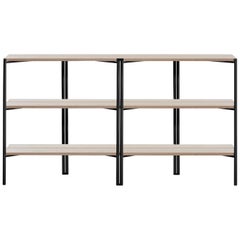 Emeco Run Shelf in Black Powder-Coat & Ash by Sam Hecht + Kim Colin