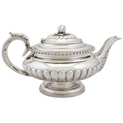 Antique Sterling Silver Teapot, 1821