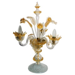 Murano Glass Table Lamp from Egidio Costantini & Fucina Degli Angeli Murano