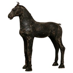 Black Toy Horse