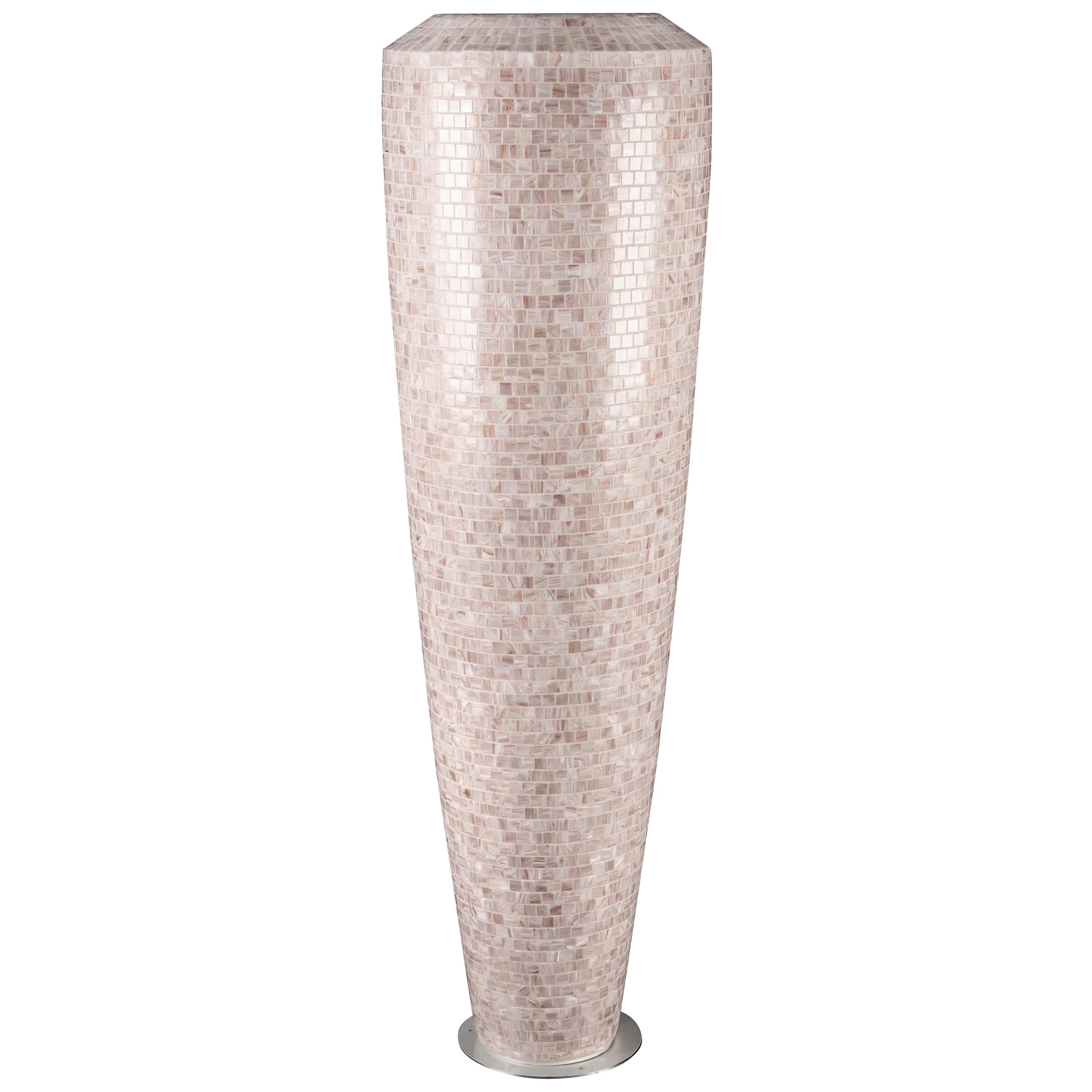 Obice Big Vase, LDPE, Indoor, Bisazza Mosaic, Italy For Sale