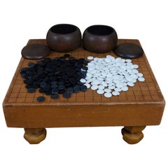 Juego Japonés Antiguo GO Juego Completo Original 1915