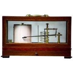 Antique Barograph from the Turn of the 19th and 20th Centuries