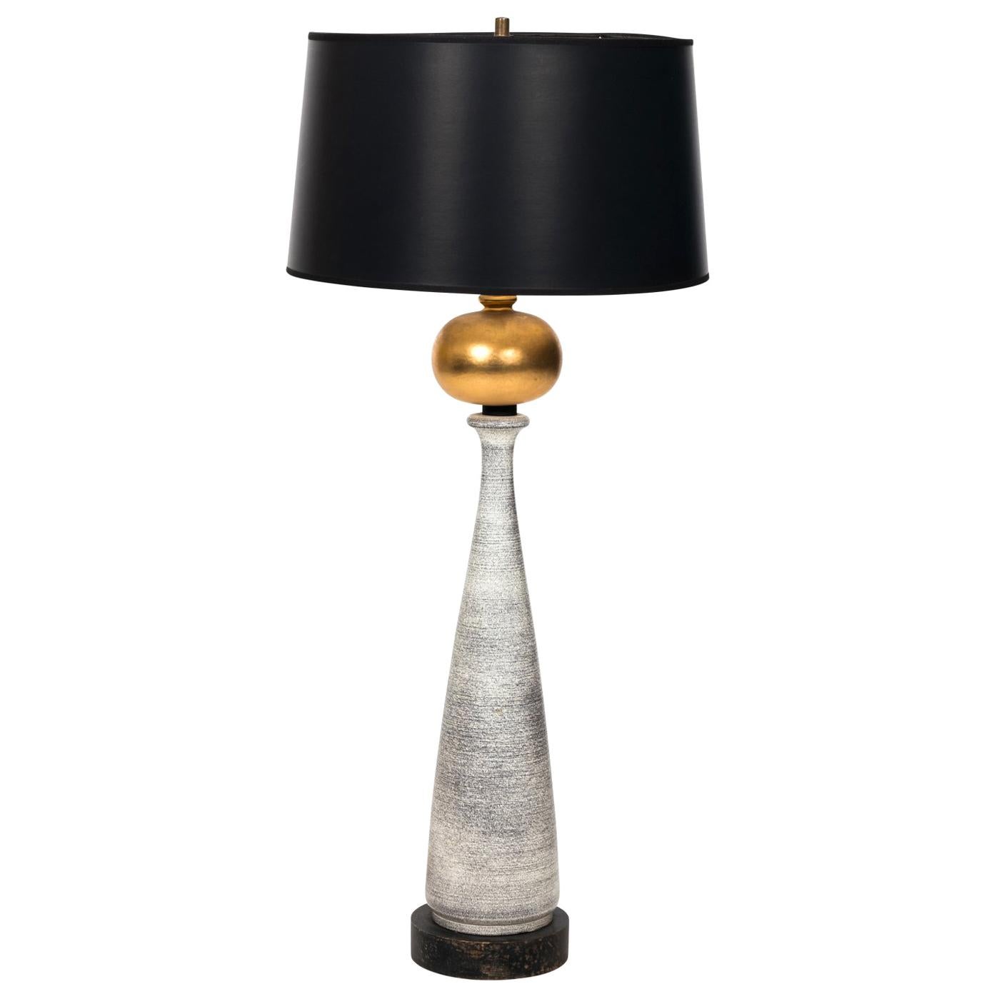 Mid-Century Modern Ceramic Lamp For Sale