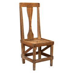 Folk Art Side Chair