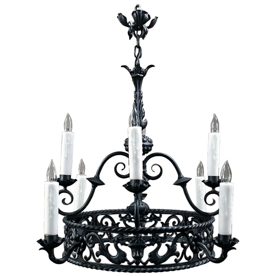 Wrought Iron Candle Chandelier Lighting Master Country Wrought Iron Candle Chandelier Lighting Master Country