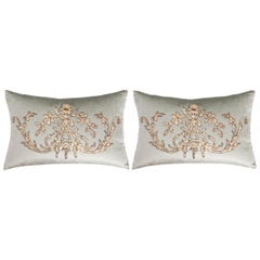 Pair of B. Viz Design Antique Textile Pillow