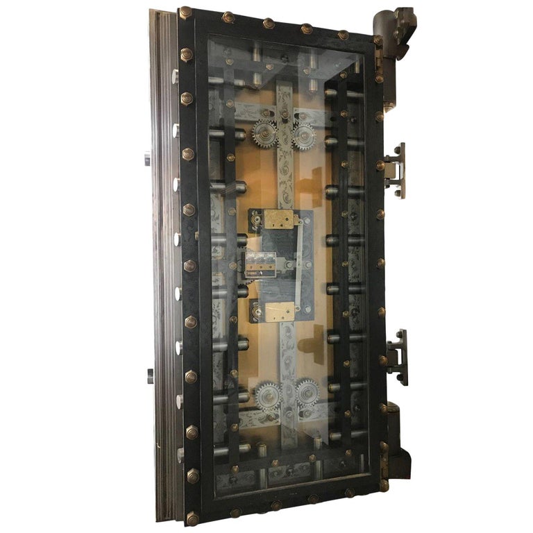 1895 York Vault Door Engineered By Benjamin Tripp Of Boston For