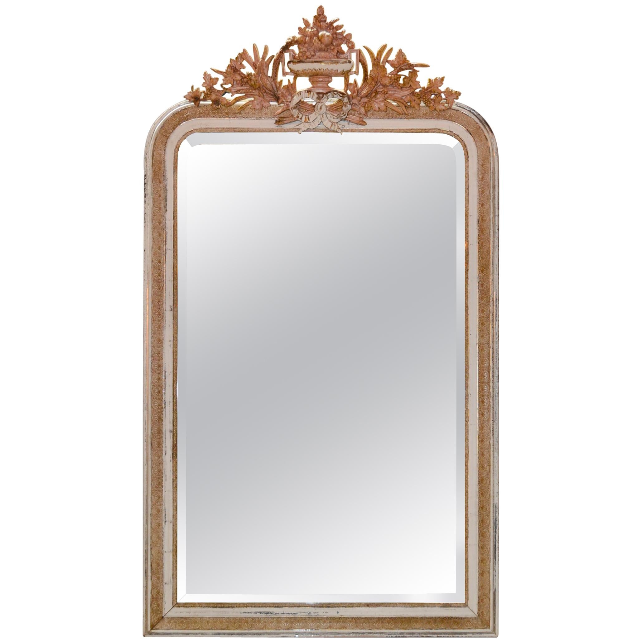 19th Century French Louis Philippe Mirror