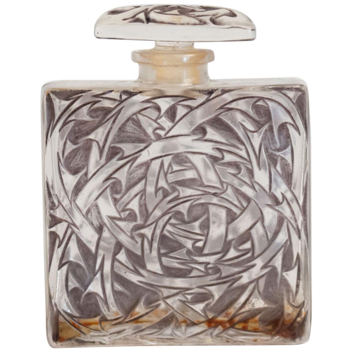 Rene Lalique Perfume Bottle Entrelacs
