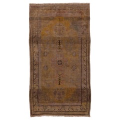 Distressed Khotan Rug, Rustic Palette