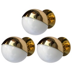 Three Vilhelm Lauritzen Radiohaus Wall Lights