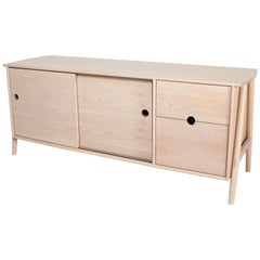 Woodbine Sideboard by Sun at Six, Nude, Midcentury Sideboard in Wood