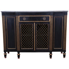 Baker Furniture Neoclassical Sideboard Credenza or Bar Cabinet