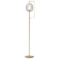 ClassiCon Lantern Light Medium Floor Lamp in Brass by Neri&Hu