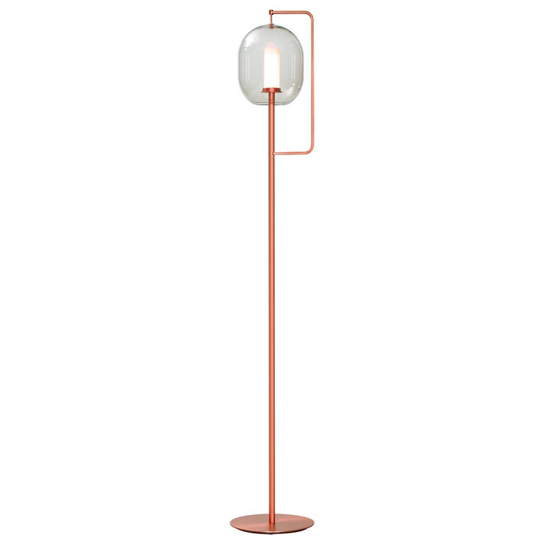 ClassiCon Lantern Light Tall Floor Lamp in Copper-Plated Brass by Neri&Hu  For Sale at 1stDibs
