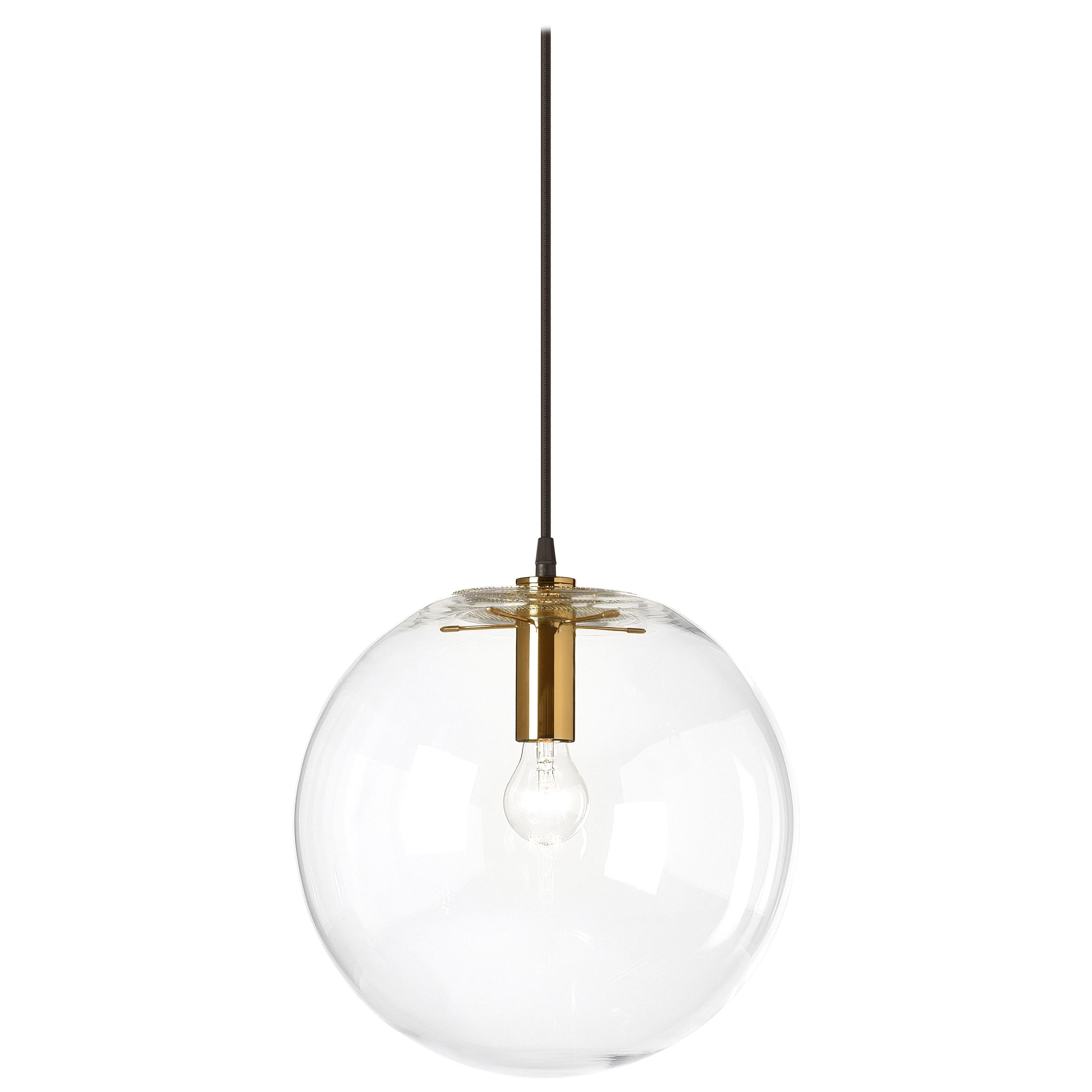 ClassiCon XS Selene Pendant Lamp in Brass by Sandra Lindner
