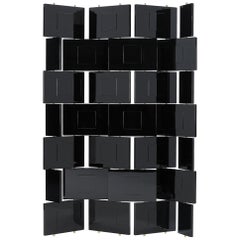 ClassiCon Brick Screen en noir par Eileen Gray