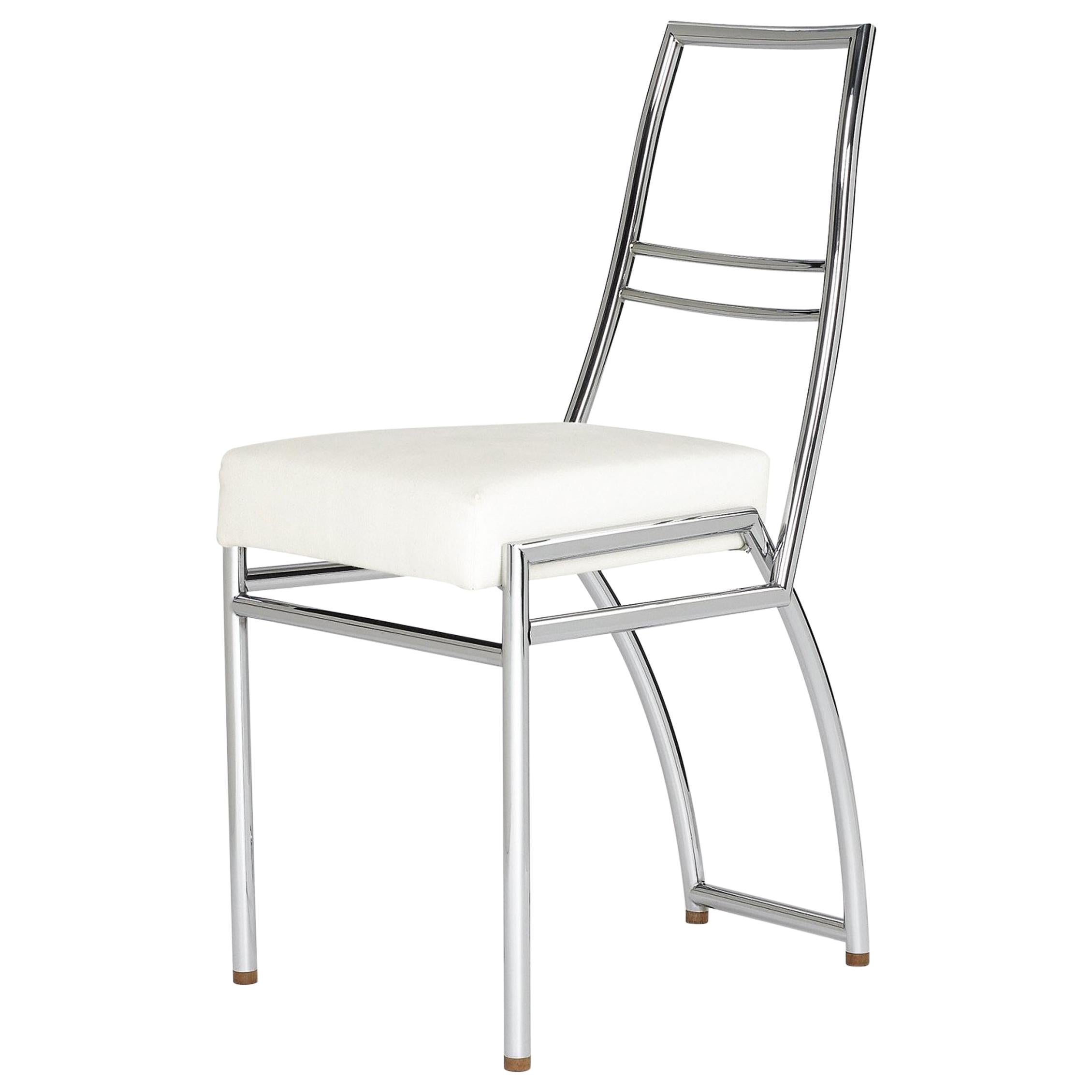 ClassiCon Aixia Chair in White by Eileen Gray