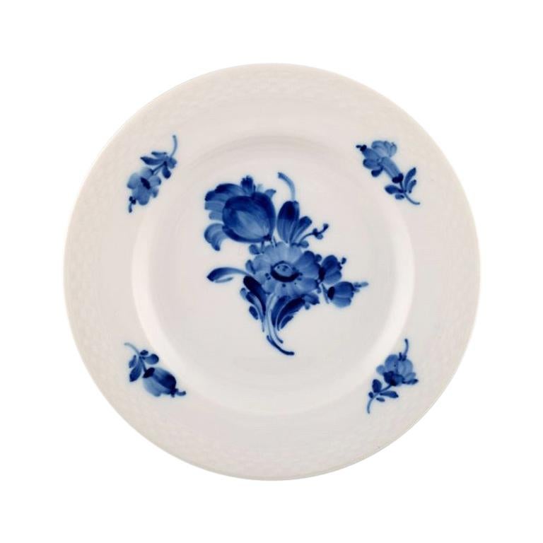 Royal Copenhagen Blue Flower Braided, Large Dessert Plate or Salad Plate
