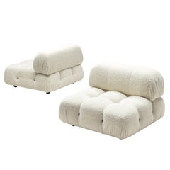 Mario Bellini Reupholstered Camaleonda Elements in Pierre Frey Wool