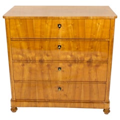 19th Century Biedermeier Cherrywood Chest of Drawer