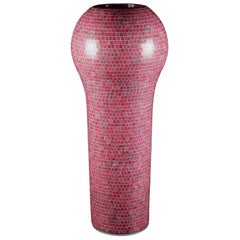 Sakata-Vase, LDPE, für den Innenbereich, Bisazza Mosaik, Italien