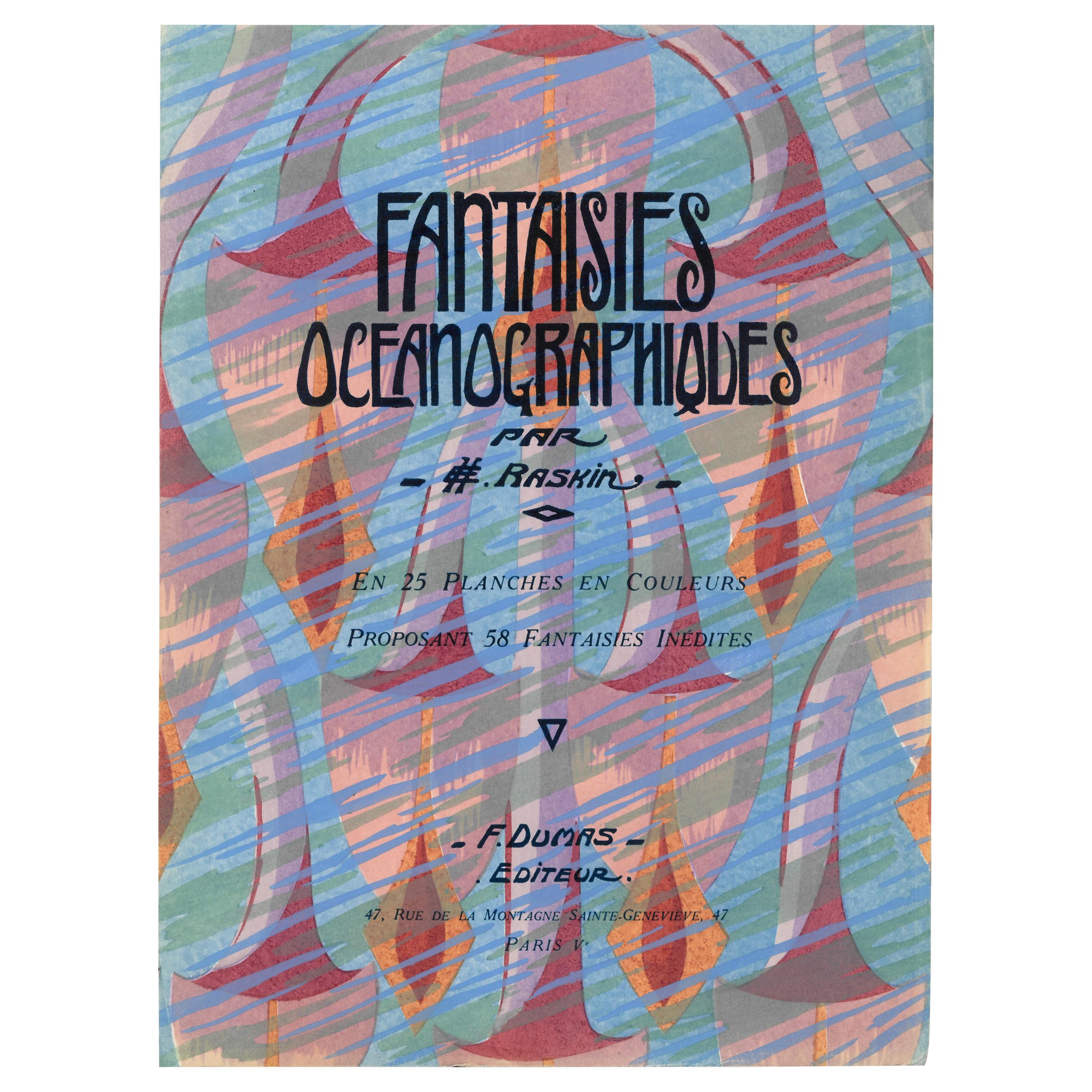 Fantaisies Oceanographiques - Collection of Art Deco Ocean Fantasies Designs