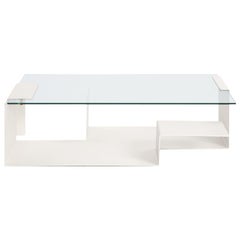 ClassiCon Diana D Side Table in Crème White by Konstantin Grcic