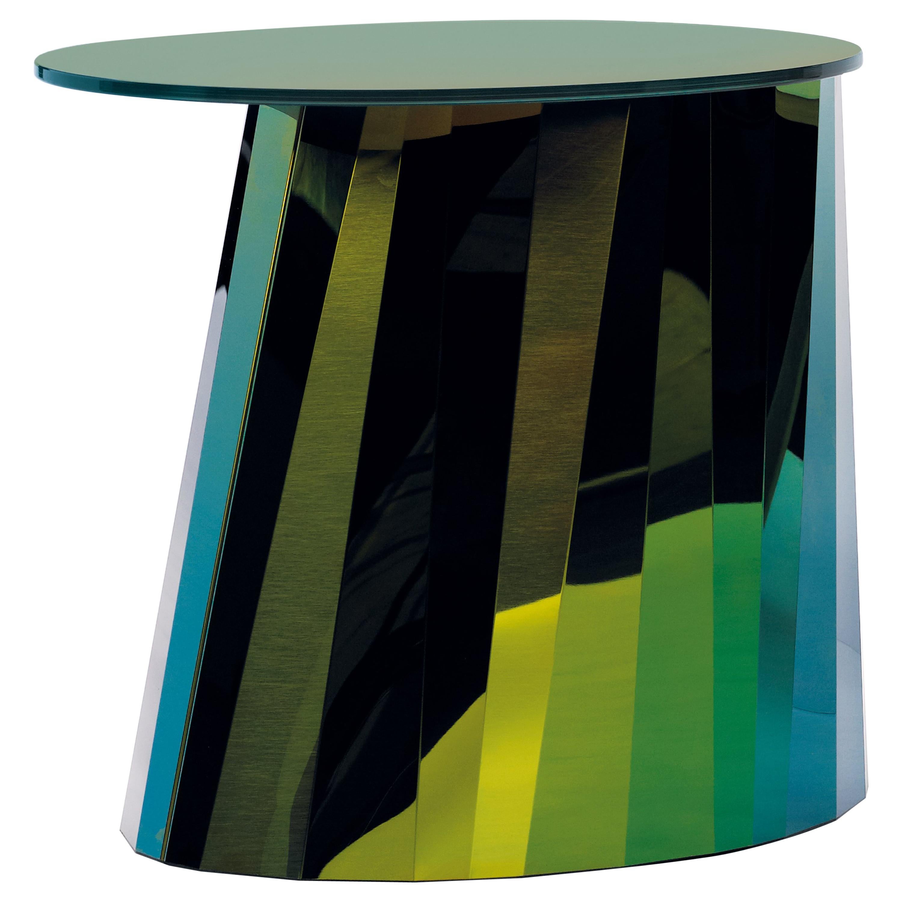 ClassiCon Pli Low Side Table in Green by Victoria Wilmotte For Sale