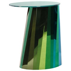 ClassiCon Pli High Side Table in Green by Victoria Wilmotte